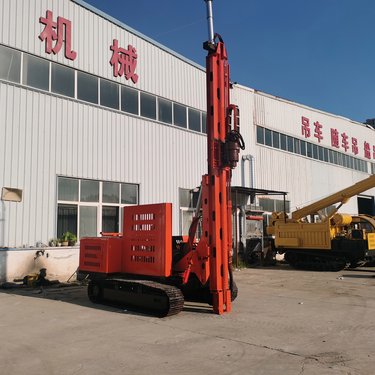 公路打拔钻孔一体机  多功能螺旋引孔机 挖改式潜孔钻机设备