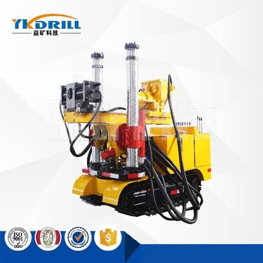 生产益矿科技机械造穴钻机履带行走式探水