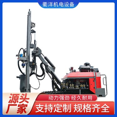 红五环履带式行钻孔注浆一体机矿用隔爆全液压坑道钻机