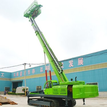 矿山滑坡河道支护高举升15米边坡支护长臂钻机 履带深基坑锚索钻机