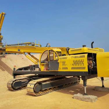 高举升锚固钻机隧道基坑边坡支护电动液压12米伸缩臂履带锚杆钻车