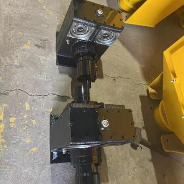 长兴凿岩 潜孔钻机590 回转减速箱 双马达动力头 高低风压 钻采