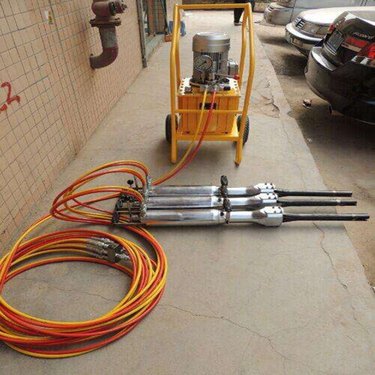 柴油劈裂机 无噪音凿岩机 混凝土分裂机器 液压劈石器