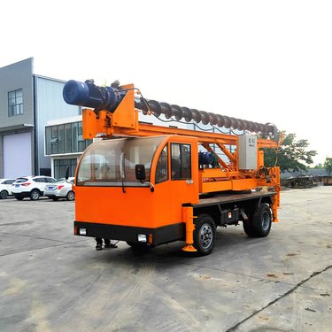 博远 粘土质岩钻机 加固全液压打桩机 工程地基 运行成本低