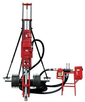 山东泽荣KQD100B型潜孔钻机