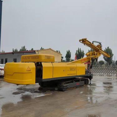 履带高举加固锚固钻机多功能护坡锚杆钻机供应