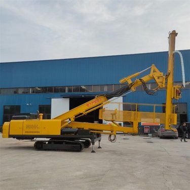 工程用履带式锚固钻机 边坡支护打孔钻机 基坑加固地基打桩 钻孔30米