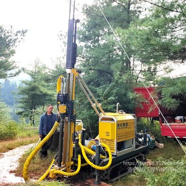 恒旺小型全液压轻便岩心钻机 小型便携式绳索取芯钻机 分体人抬式绳索取芯勘探钻机