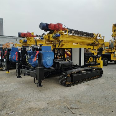 太阳能光伏电钻钻孔机 隧道锚杆钻机 油缸加压