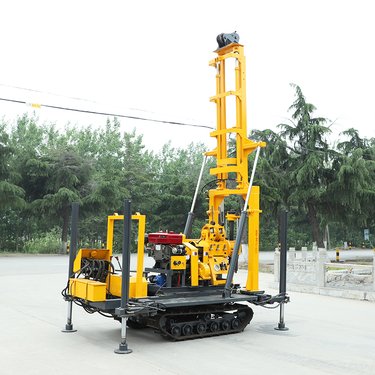 液压水井钻机勘探取芯水循环钻井机 家用灌溉井