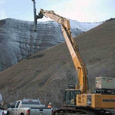 挖改钻挖机改装隧道边坡 锚杆钻机 挖改钻机