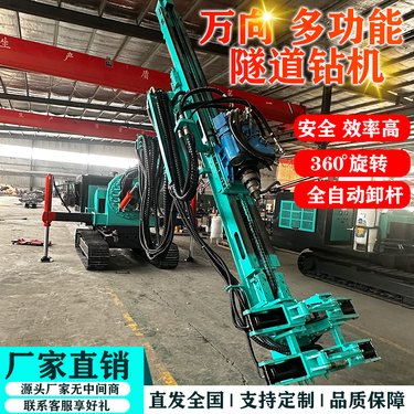 隧道钻机 晟鸿牌 液压式钻车 多功能护坡凿岩机 大型履带式潜孔机