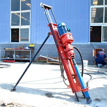 河北衡水KQZ-120D型潜孔钻机安徽马鞍山气电两用混合凿岩机