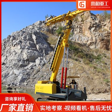 液压护坡钻机 基坑加固锚固钻机 油电两用履带式锚杆钻孔机