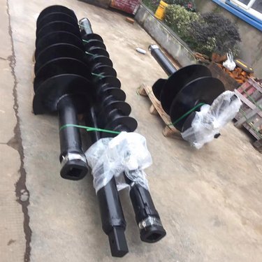 中拓 挖掘机用螺旋钻机 改钻 电线杆 带式多功能