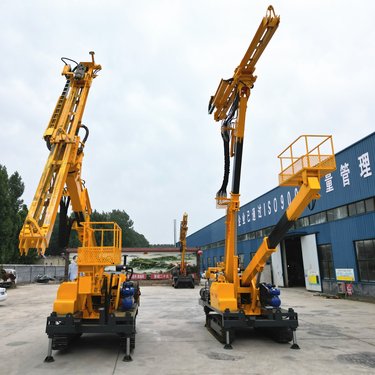 履带式一体机 博远  工作时无振动 适用于电厂 多功能锚杆钻机