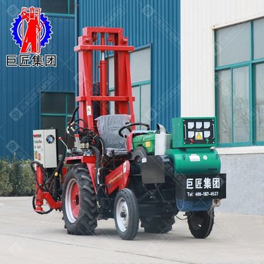 拖拉机多功能水井钻机 打大孔径工程建筑工地打降水井钻机