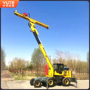 隧道钻机多功能露天矿山潜孔设备伸缩锚固高举升履带钻孔机