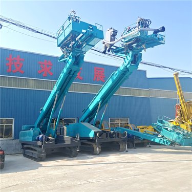 河道护坡钻机20米隧道用护坡锚杆钻孔机 松软土质套管滑坡固钻机