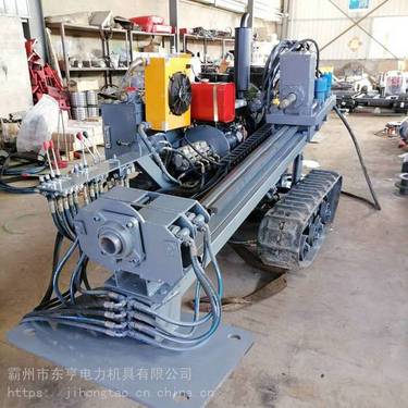 履带行走定向钻孔机图片 小型定向钻机 100米定向钻孔机 东亨电力 河北霸州