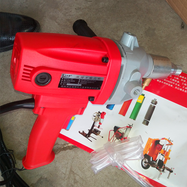 125型手持便携式钻孔取芯机 路面取样机 电动水钻机