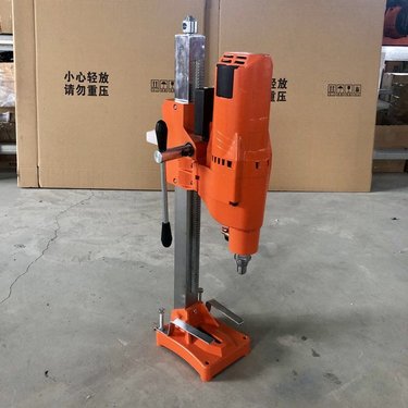 择众 混凝土钻孔取芯机 立式电动工程水钻机 多功能岩石电钻水磨钻机