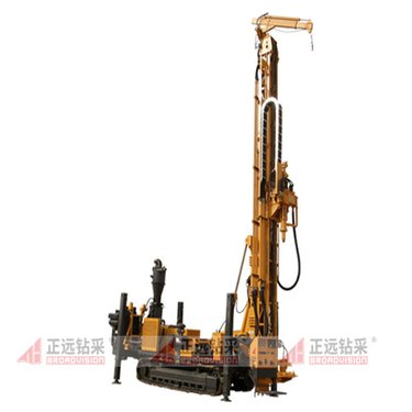 正远反循环勘探钻机 新型水井钻机 多功能履带式钻采 柴油机驱动
