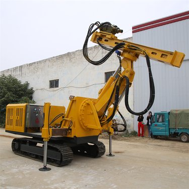 履带式隧道钻机 矿山凿岩机边坡支护工程打孔机 高举升锚杆钻车