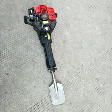 慧晨 手提汽油镐 二冲程内燃凿岩机 轻便省力石头打眼冲击钻