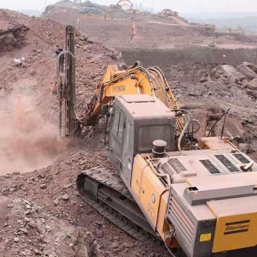 钻孔爆裂一体机 矿山机械 工程机械装备 挖改潜孔钻机 挖改钻机