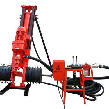 泽荣KQD120B型潜孔钻机 紧凑型设计 适配多种钻杆直径