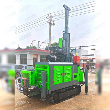 雄泰800米绳索取芯履带式全液压钻机 矿脉勘察岩芯勘探深孔钻孔机