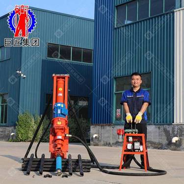 华夏巨匠KQZ-70D型气电联动潜孔钻机 轻便冲击式凿岩机 锚杆钻机