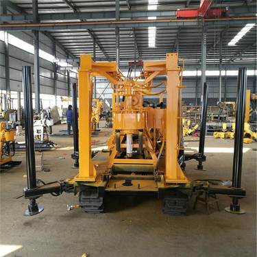 供应履带式液压水井钻机 深孔取芯钻机  多功能水文勘探钻机