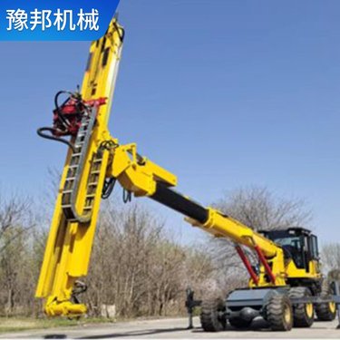 轮式隧道钻机 多地形煤矿用注浆加固钻孔机 维护便捷