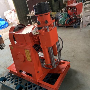 山东济宁 360度旋转液压注浆加固钻机 地铁矿井坑道双液钻孔注浆一体机牡丹江