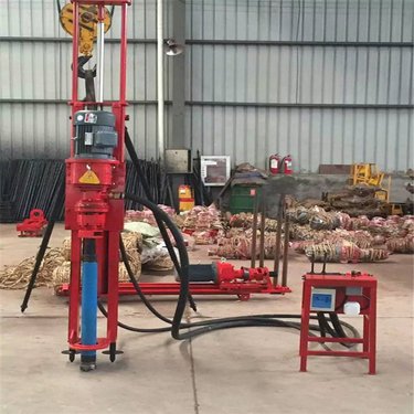 宁夏固原适用边坡支护坑道潜孔钻机广东湛江JCKQ-70D潜孔钻机岩石打孔