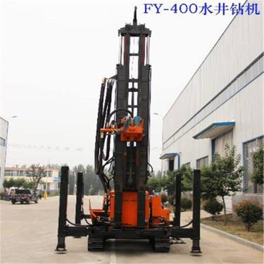 龙煤 移动方便岩石水井钻机 深孔轮式打井机 拖拉机气动钻井机