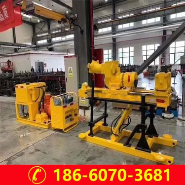 液压坑道钻机横向水平打孔机隧道双液注浆加固钻机