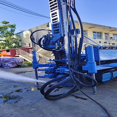 单管高压旋喷桩机 铁路高速路加固用钻机 三管帷幕止水桩钻机