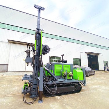 雄泰地质勘探履带式全液压绳索取芯钻机 800米深孔岩心钻探设备