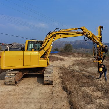 隧道加固坑基钻孔机3米挖改潜孔钻机旋挖潜挖钻机