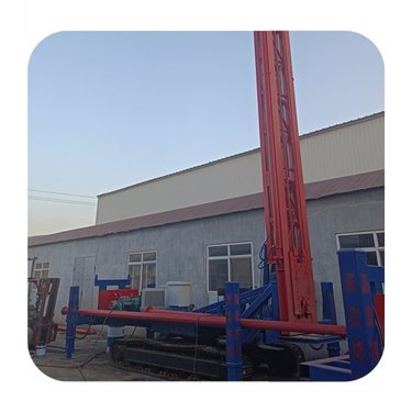 多功能小型长螺旋钻机双管高压旋喷桩机高压旋喷桩钻机