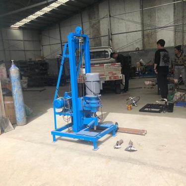 家用电动打井机 小型农村灌溉水井钻机 自动升降钻井机