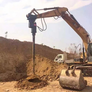 卡博恩 螺旋钻机 小型合金钻头钻机 多功能电线杆钻孔机