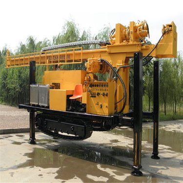 全液压动力头岩心钻机 大型民用打井机 600米地质勘探设备