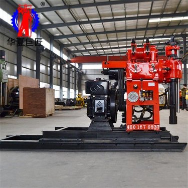巨匠集团水冷柴油发动机取芯钻机XY-150型百米液压岩心钻机动力充沛