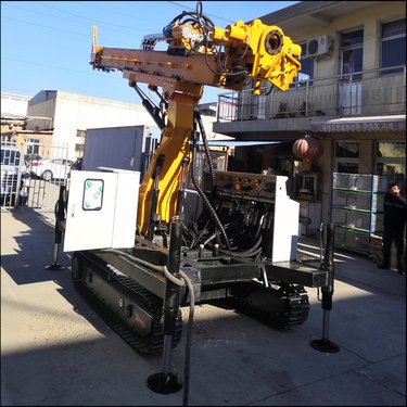 双重管高压旋喷钻机 钻喷一体履带旋喷桩钻机 抗浮锚杆扩大头