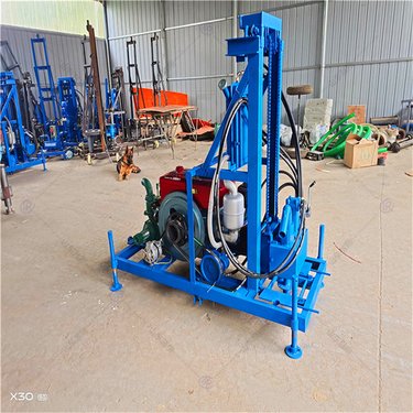 液压水井钻机 小型农用灌溉竖井打井钻机 升降打井机 便携式深孔钻机