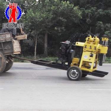 巨匠集团200米深井地质勘探液压取芯钻机轮式取样钻XYX-200